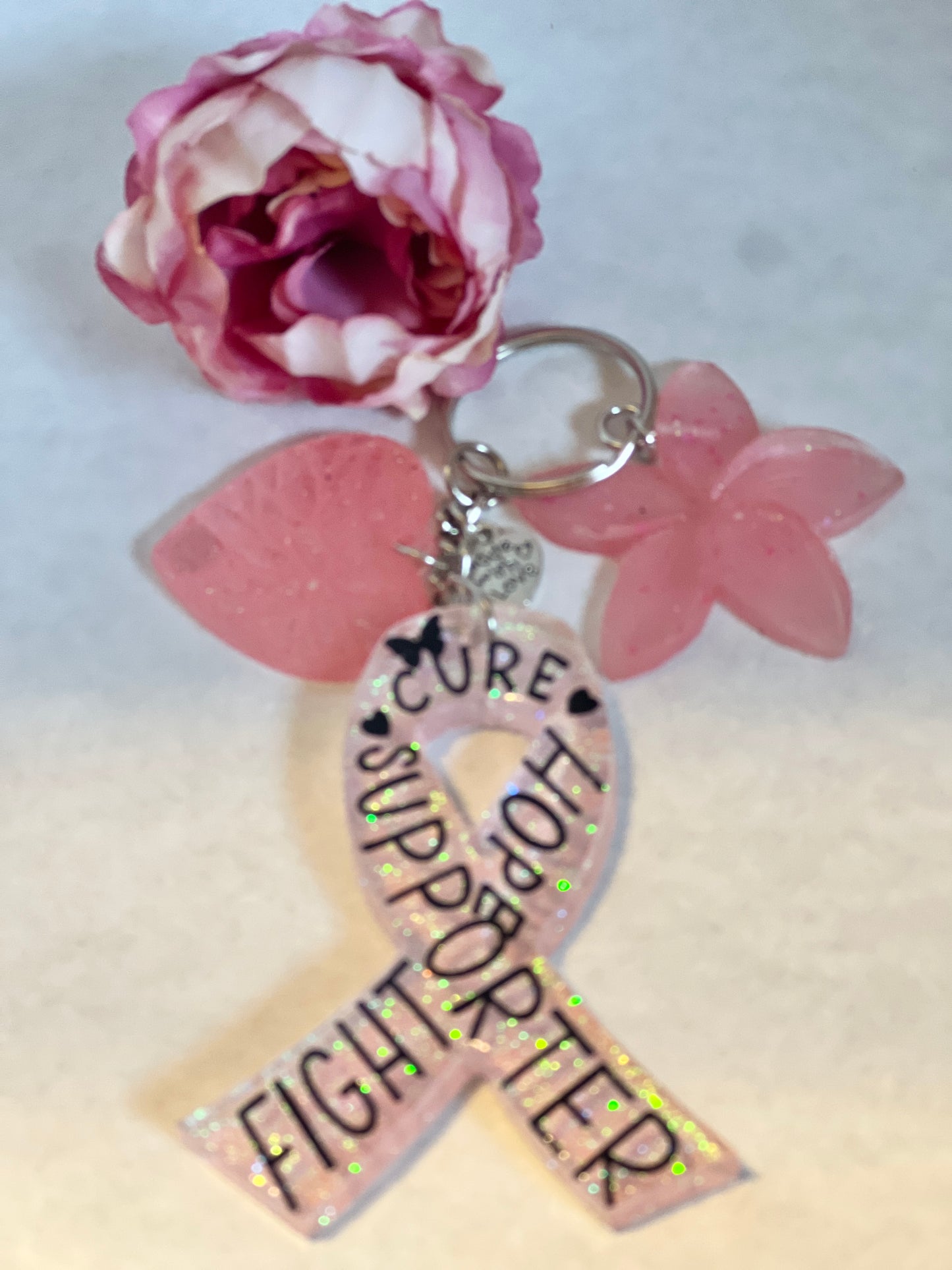 Breast Cancer Awareness keychains