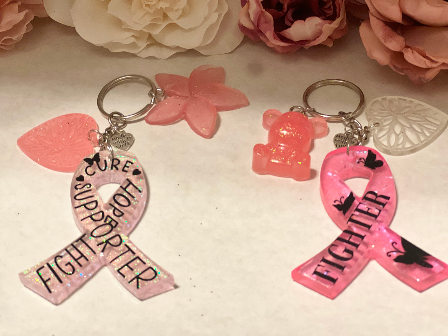 Breast Cancer Awareness keychains